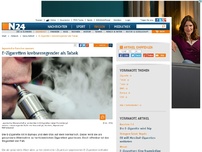 Bild zum Artikel: Japanische Forscher warnen - 
E-Zigaretten krebserregender als Tabak