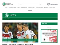Bild zum Artikel: Weltauswahl: Kroos, Özil und Schweinsteiger stehen zur Wahl
