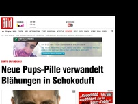 Bild zum Artikel: Dufte! - Pups-Pille verwandelt Blähungen in Schokoduft