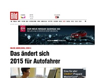 Bild zum Artikel: Online-Abmeldung, Euro 6 - Das ändert sich 2015 für Autofahrer