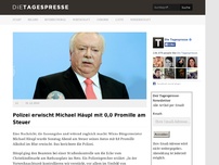 Bild zum Artikel: Polizei erwischt Michael Häupl mit 0,0 Promille am Steuer