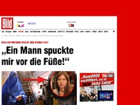 Bild zum Artikel: Burka-Test - „Ein Mann spuckte mir vor die Füße!“