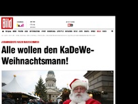 Bild zum Artikel: Nach Rausschmiss - Alle wollen KaDeWe- Weihnachtsmann!