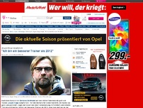 Bild zum Artikel: 'Ich bin ein besserer Trainer als 2012'