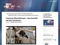 Bild zum Artikel: Grauzone Physiotherapie – Das Geschäft mit den Schmerzen