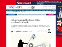 Bild zum Artikel: Islamismus: In Luzern gedrehtes Islam-Video verstört die Schweiz