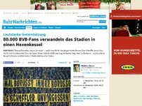 Bild zum Artikel: 80.000 verwandeln das Stadion in einen Hexenkessel