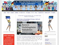 Bild zum Artikel: Asyl-Irrsinn in Deutschland: Drogen, Geld und Diebesgut sicher gestellt