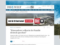Bild zum Artikel: CSU-Forderung: 'Einwanderer sollen in der Familie deutsch sprechen'