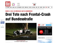Bild zum Artikel: Unfall-Drama - Drei Tote nach Frontal-Crash