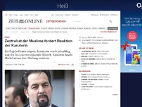 Bild zum Artikel: Pegida: 
  Zentralrat der Muslime fordert Reaktion der Kanzlerin