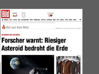 Bild zum Artikel: So groß wie ein Berg - Riesiger Asteroid bedroht die Erde!