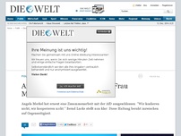 Bild zum Artikel: Bernd Lucke: AfD-Chef lehnt Koalition mit 'Frau Merkel' ab