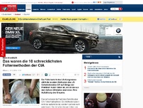 Bild zum Artikel: Bericht enthüllt - Das waren die 10 schrecklichsten Foltermethoden der CIA