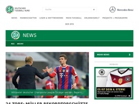 Bild zum Artikel: 24 Tore: Müller Rekordtorschütze der Bayern in der Champions League