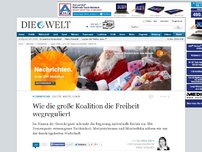 Bild zum Artikel: Quote, Miete, Lohn: Wie die große Koalition die Freiheit wegreguliert