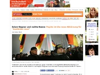 Bild zum Artikel: Islam-Gegner und rechte Szene: Pegida ist die neue Abkürzung für 'Ausländer raus'