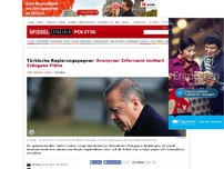 Bild zum Artikel: Türkische Regierungsgegner: Anonymer Informant twittert Erdogans Pläne