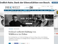 Bild zum Artikel: Zirkus-Verbot: Holland ist Tierschutz wichtiger als Vergnügen