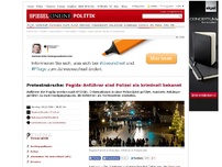 Bild zum Artikel: Protestmärsche: Pegida-Anführer sind Polizei als kriminell bekannt