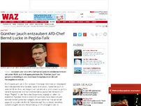 Bild zum Artikel: Günther Jauch entzaubert AfD-Chef Bernd Lucke in Pegida-Talk