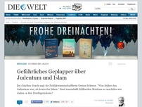 Bild zum Artikel: Schwan bei Jauch: Gefährliches Geplapper über Judentum und Islam