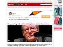 Bild zum Artikel: Einwanderung: AfD rechtfertigt Pegida mit Sydney-Geiselnahme