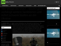 Bild zum Artikel: Wer stoppt die USA? – Washington verhängt weitere Sanktionen und liefert schwere Waffen an die Ukraine