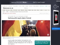 Bild zum Artikel: Psychologie von Pegida: Sehnsucht nach dem Feind