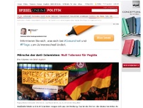 Bild zum Artikel: Märsche der Anti-Islamisten: Null Toleranz für Pegida