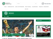 Bild zum Artikel: Lukas Podolski: 'Weltmeister ist man für immer'