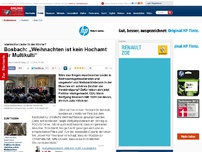 Bild zum Artikel: Islamische Lieder in der Kirche? - Bosbach: „Weihnachten ist kein Hochamt für Multikulti“