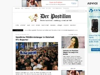 Bild zum Artikel: Sämtliche PEGIDA-Anhänger in Wahrheit RTL-Reporter