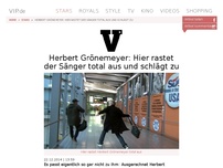 Bild zum Artikel: Herbert Grönemeyer: Hier rastet der Sänger total aus und schlägt zu