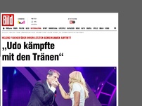 Bild zum Artikel: Helene Fischer - „Udo kämpfte mit den Tränen“