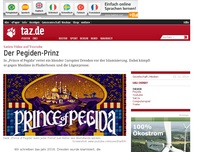 Bild zum Artikel: Satire-Video auf Youtube: Der Pegiden-Prinz