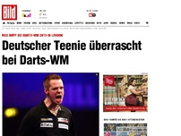 Bild zum Artikel: Max Hopp - Deutscher Teenie überrascht bei Darts-WM