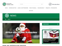 Bild zum Artikel: DFB.de wünscht frohe Weihnachten!
