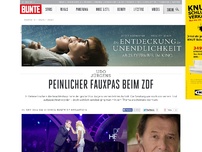 Bild zum Artikel: Udo Jürgens - Peinlicher Fauxpas beim ZDF