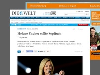 Bild zum Artikel: Pegida: Helene Fischer sollte Kopftuch tragen