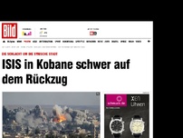 Bild zum Artikel: Kampf um syrische Stadt - ISIS in Kobane schwer auf dem Rückzug