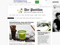 Bild zum Artikel: Gehweg-Enteisung: Immer mehr Menschen setzen auf nachhaltiges Bio-Streusalz