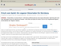Bild zum Artikel: Frisch vom Spieß: Ein veganer Dönerladen für Nürnberg