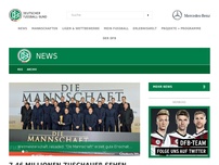 Bild zum Artikel: 7,46 Millionen Zuschauer sehen 'Die Mannschaft' in der ARD