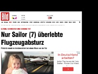 Bild zum Artikel: Familie stirbt - Nur Sailor (7) überlebte Flugzeugabsturz