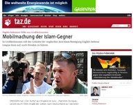 Bild zum Artikel: Pegida bekommt Hilfe aus Großbritannien: Mobilmachung der Islam-Gegner