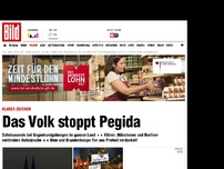 Bild zum Artikel: BILD berichtet live - Deutschland knipst Pegida das Licht aus