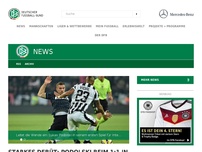 Bild zum Artikel: Podolski feiert mit Inter Mailand ein 1:1 bei Juventus Turin
