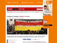Bild zum Artikel: Proteste in Dresden: Pegidas Frontfrau