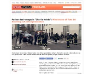 Bild zum Artikel: Pariser Satiremagazin 'Charlie Hebdo': Verletzte bei Schießerei in Zeitungsredaktion